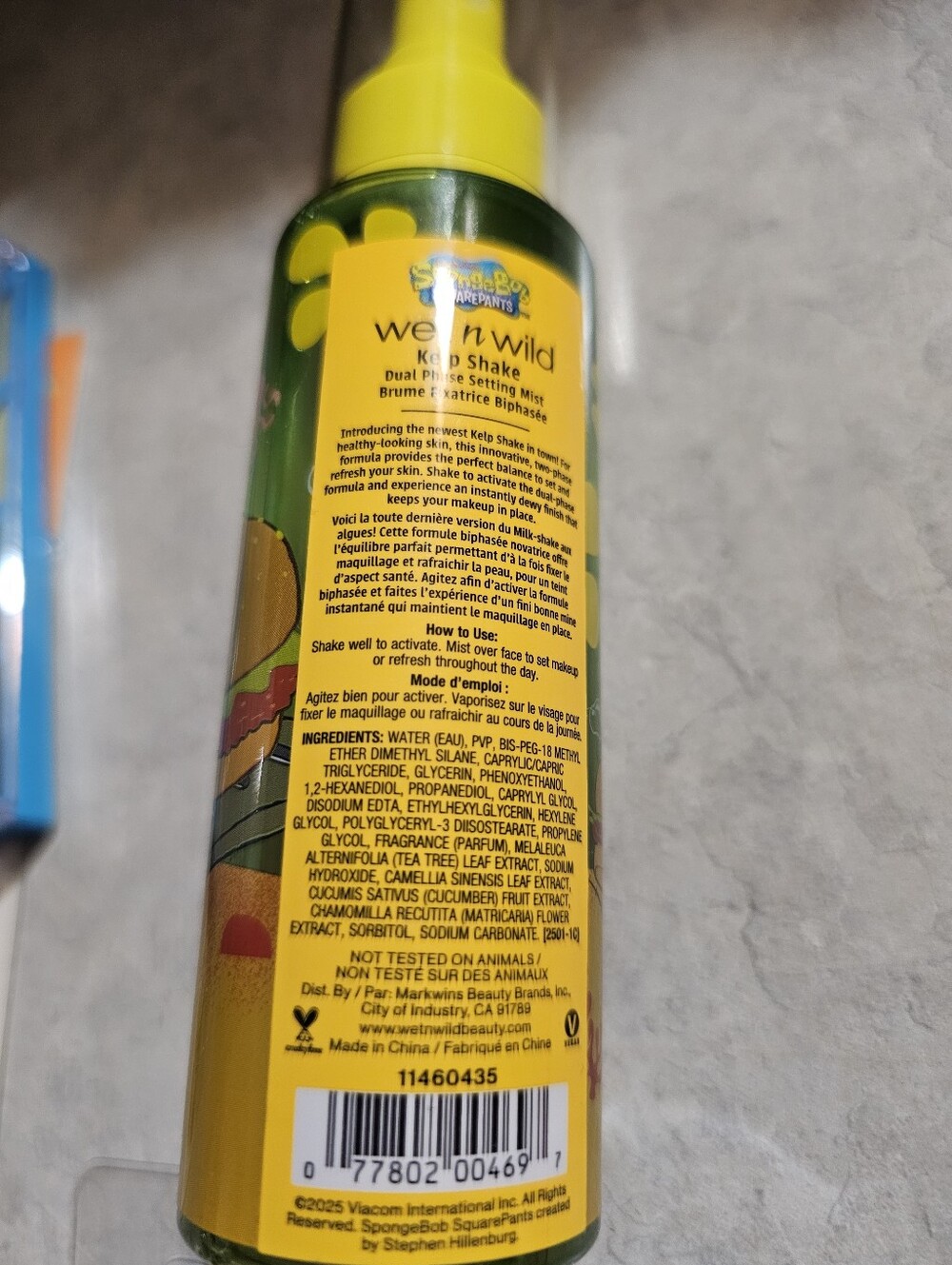 Spongebob Wet n Wild Makeup Set - Picture 5 of 14